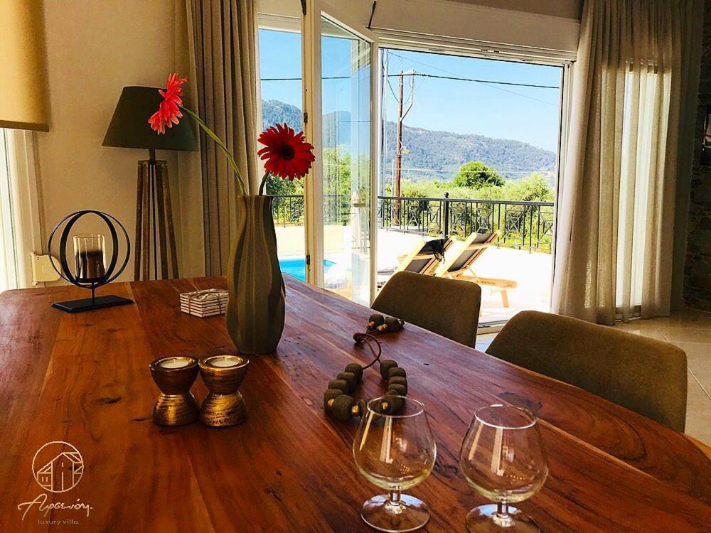 Arsenoi'S Pool Villa Skala Potamia  Dış mekan fotoğraf