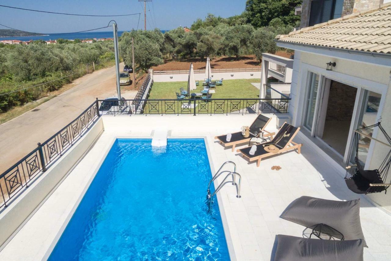 Arsenoi'S Pool Villa Skala Potamia  Dış mekan fotoğraf