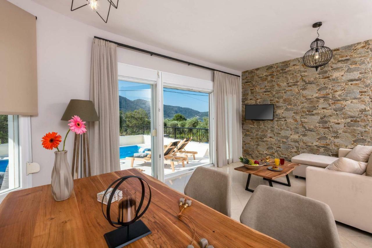 Arsenoi'S Pool Villa Skala Potamia  Dış mekan fotoğraf