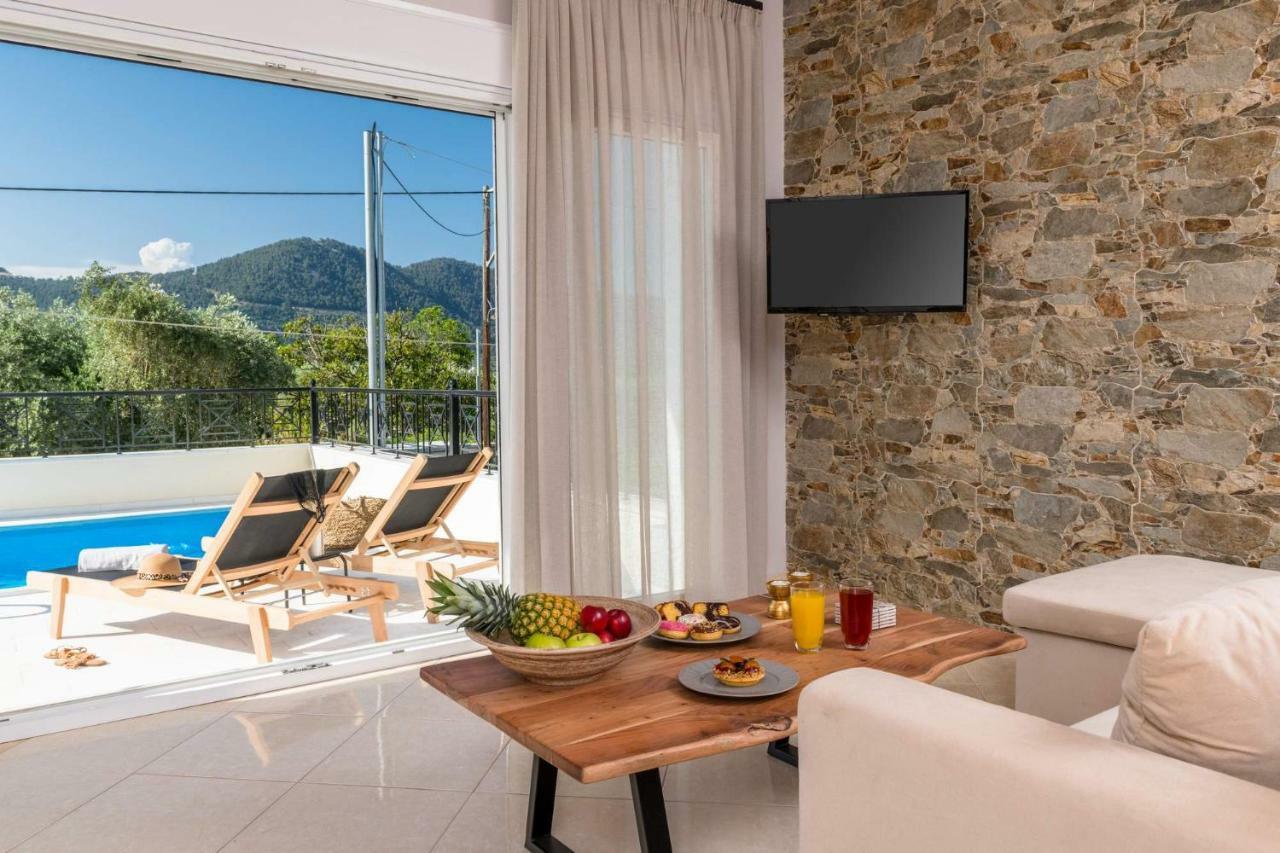 Arsenoi'S Pool Villa Skala Potamia  Dış mekan fotoğraf