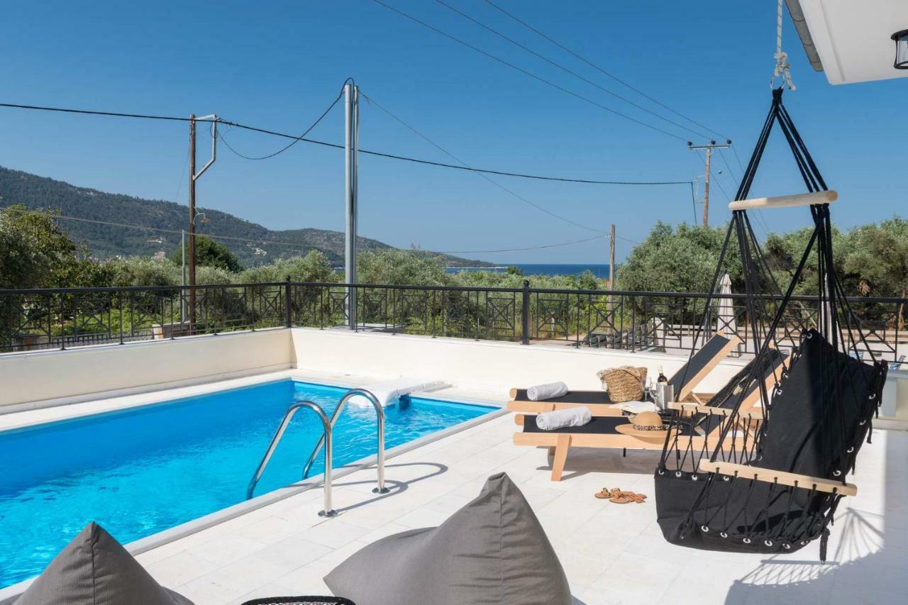 Arsenoi'S Pool Villa Skala Potamia  Dış mekan fotoğraf
