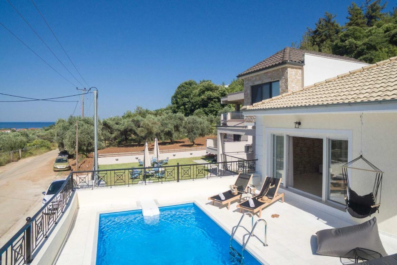 Arsenoi'S Pool Villa Skala Potamia  Dış mekan fotoğraf